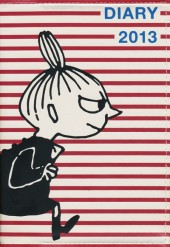 MOOMIN DIARY 2013 cover design by NIMES　LITTLE MY×red border