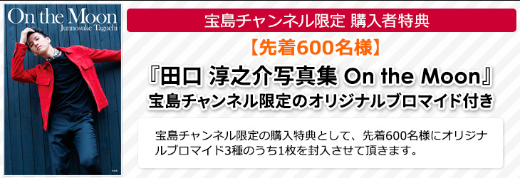 田口 淳之介写真集 On the Moon