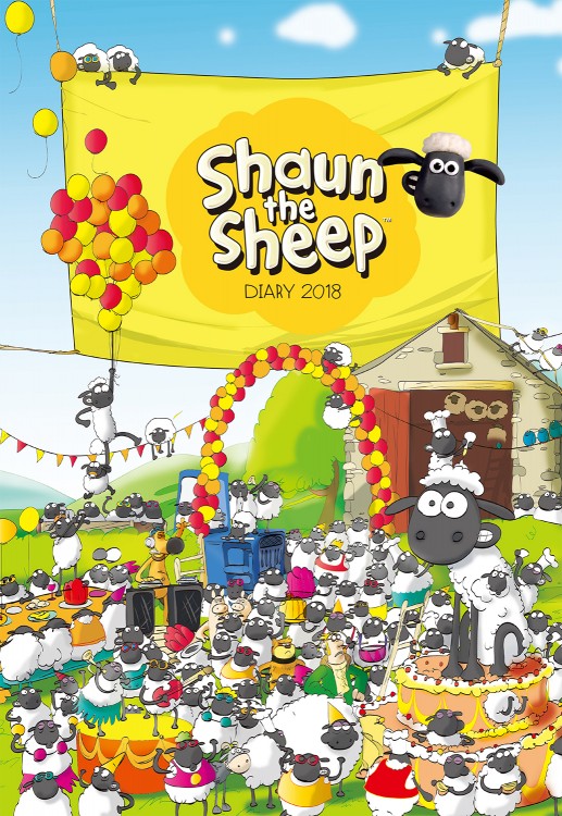 ひつじのショーン(TM)手帳 2018