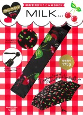 MILK　晴雨兼用折りたたみ傘BOOK