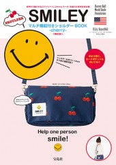 SMILEY　マルチ機能付きショルダーBOOK　-cherry-