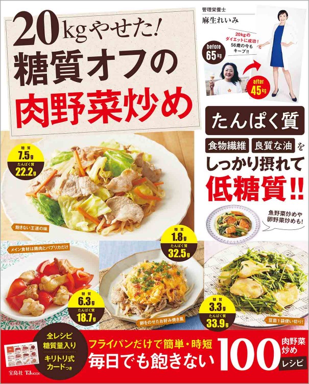 20kgやせた！ 糖質オフの肉野菜炒め