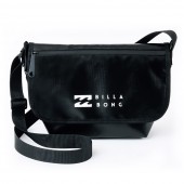 BILLABONG 水と汚れに強いショルダーバッグBOOK BLACK Ver.