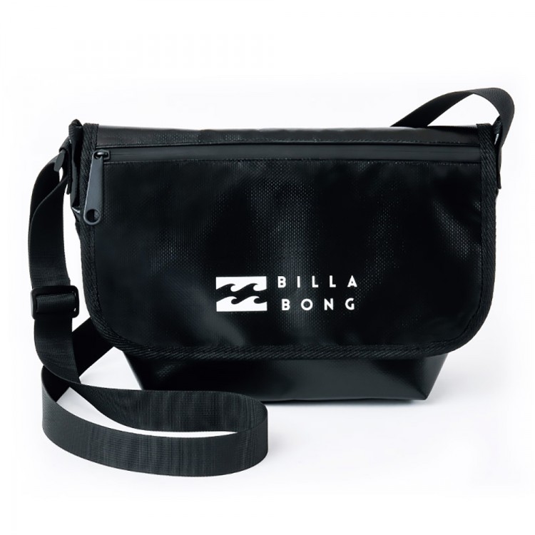 BILLABONG 水と汚れに強いショルダーバッグBOOK BLACK Ver.