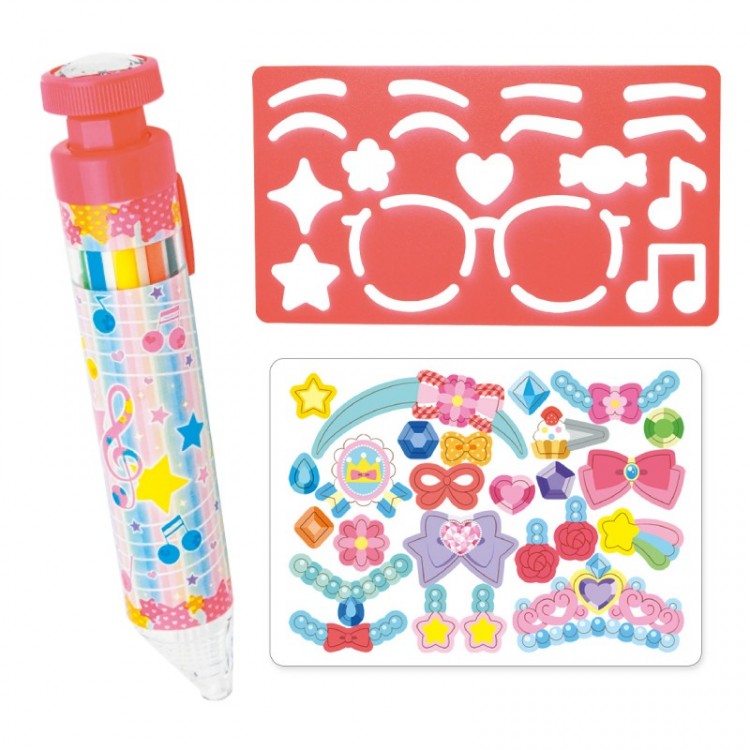 おえかき色えんぴつつき アイドルぬりえブック