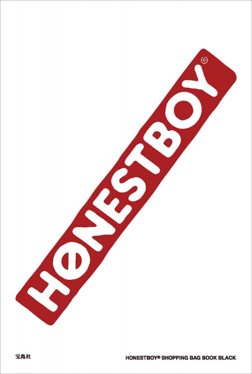 HONESTBOY(R) SHOPPING BAG BOOK BLACK