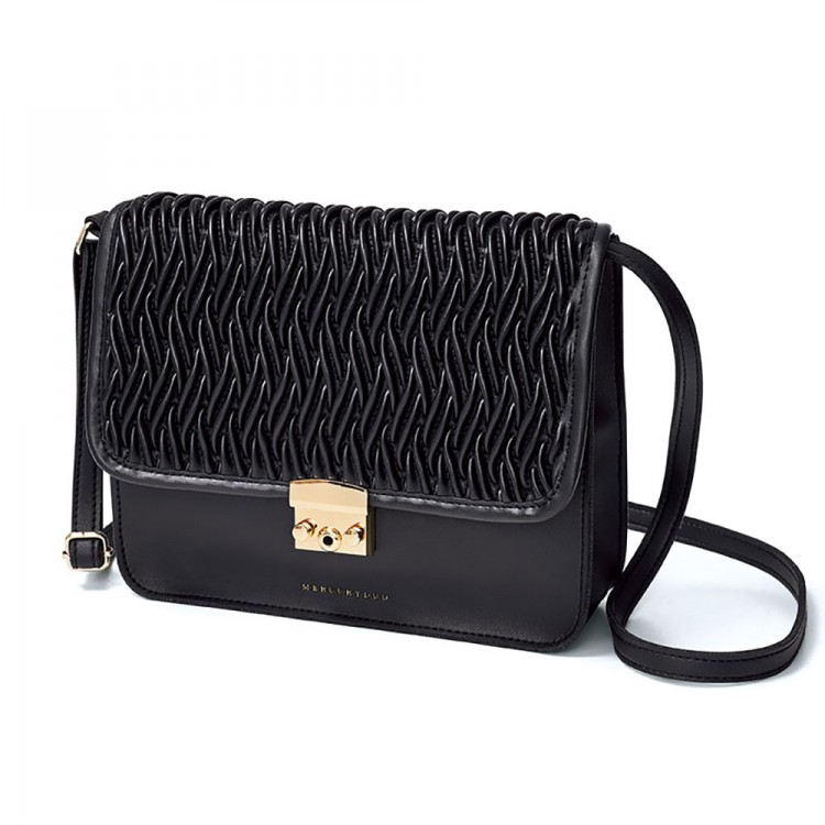 MERCURYDUO EMBOSS SHOULDER BAG BOOK
