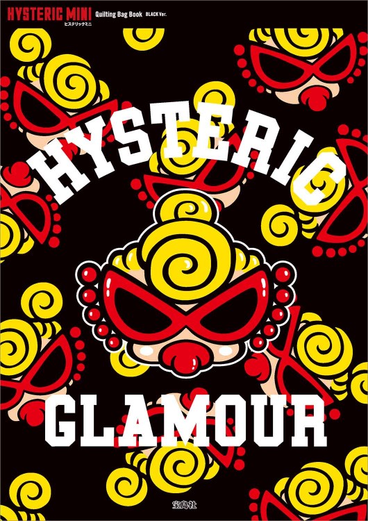 HYSTERIC MINI Quilting Bag Book BLACK Ver.
