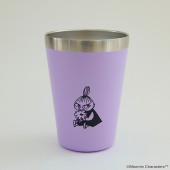 MOOMIN CUP COFFEE TUMBLER BOOK リトルミイ PURPLE ver.