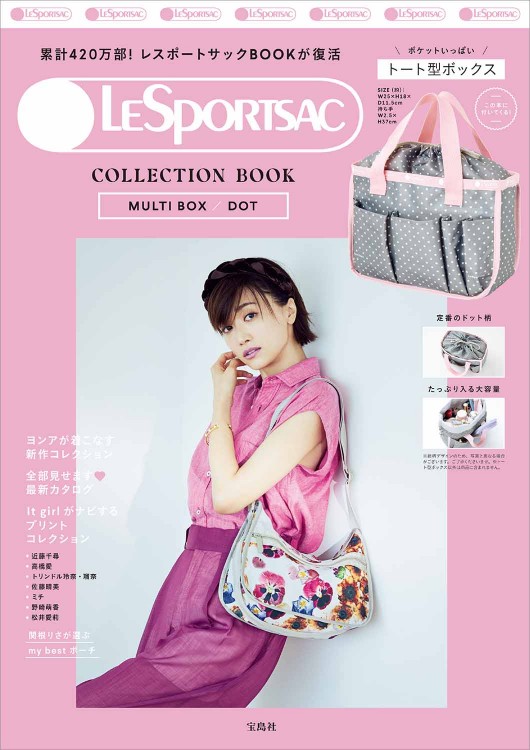 LESPORTSAC COLLECTION BOOK MULTI BOX/DOT