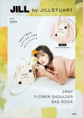 JILL by JILLSTUART 2WAY FLOWER SHOULDER BAG BOOK WHITE
