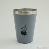 MOOMIN CUP COFFEE TUMBLER BOOK リトルミイ GRAY ver.