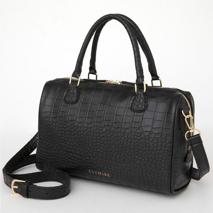 ELUMIRE 2WAY CROCO BAG BOOK