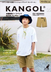 KANGOL 水陸両用ハーフパンツ BOOK ベージュ