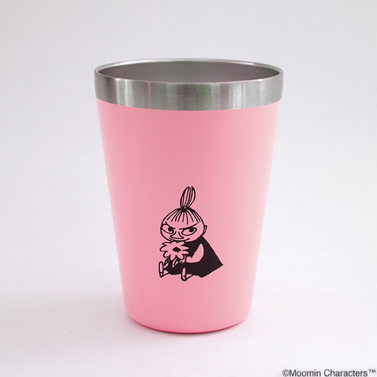 MOOMIN CUP COFFEE TUMBLER BOOK リトルミイ PINK ver.