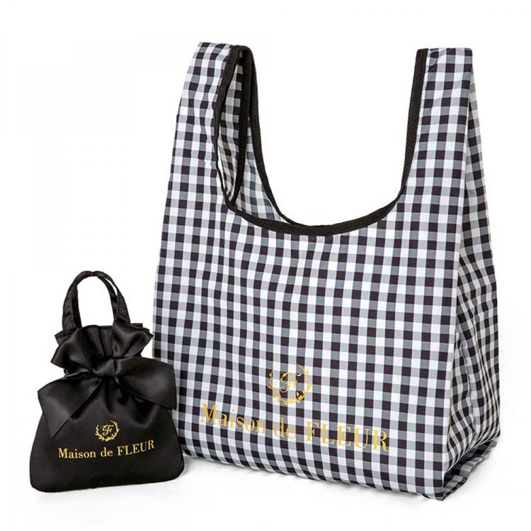 Maison de FLEUR MY ECO BAG BOOK BLACK