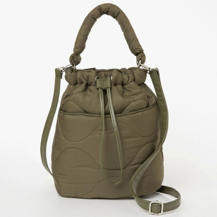 Ungrid 2Way Quilting Bag Book Khaki