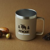 moz OUTDOOR BOOK 真空断熱マグタンブラー カフェオレ ver.
