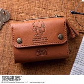 SNOOPY 極小財布 BOOK CAMEL