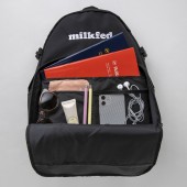 MILKFED. SPECIAL BOOK Multi-pocket Backpack #BLACK SPECIAL PACKAGE
