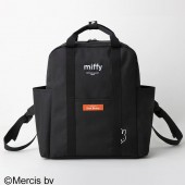 miffy ミッフィーのバックパックBOOK Black Ver.