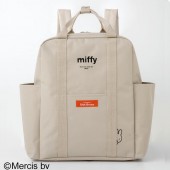 miffy ミッフィーのバックパックBOOK Beige Ver.