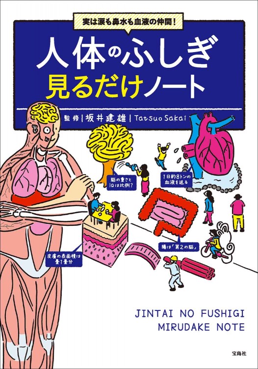 実は涙も鼻水も血液の仲間！ 人体のふしぎ見るだけノート