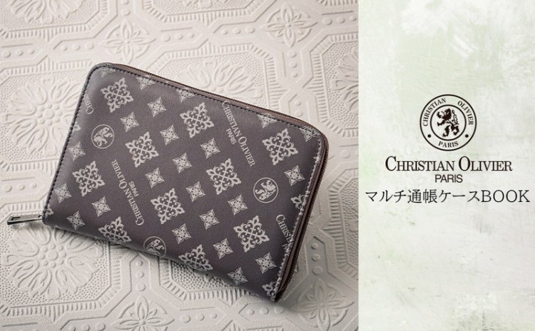 CHRISTIAN OLIVIER PARIS マルチ通帳ケースBOOK