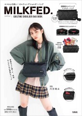 MILKFED. QUILTING SHOULDER BAG BOOK