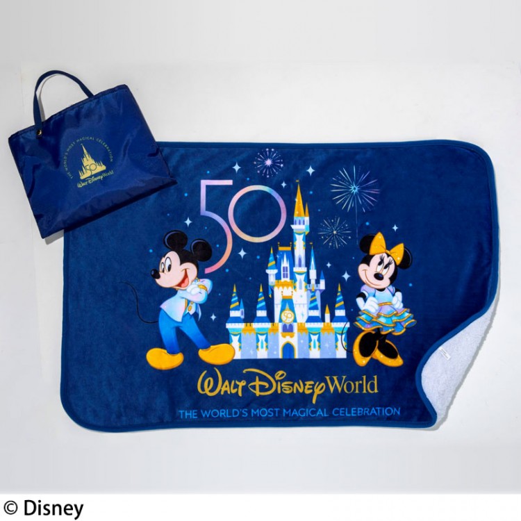 Walt Disney World BLANKET WITH POUCH BOOK