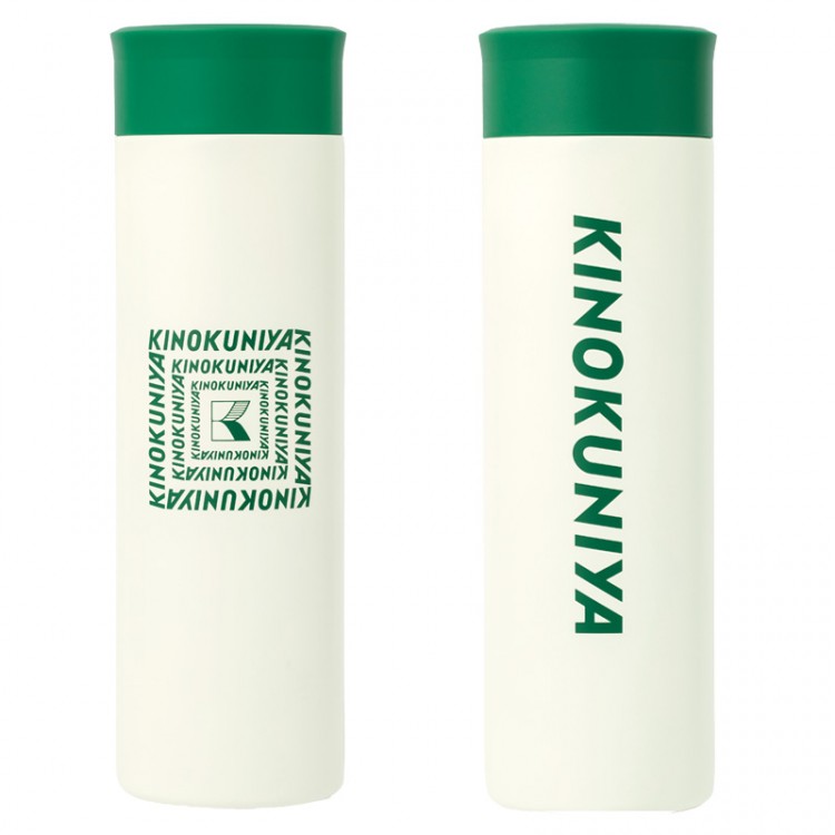 KINOKUNIYA 真空断熱ステンレスボトルBOOK IVORY ver.