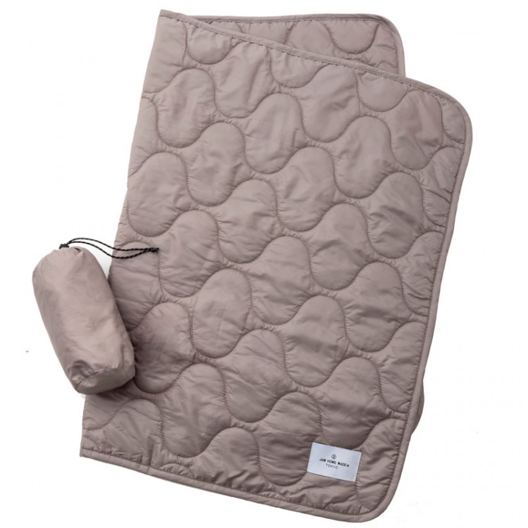 軽量・撥水 パッカブルブランケットBOOK produced by JAM HOME MADE BEIGE