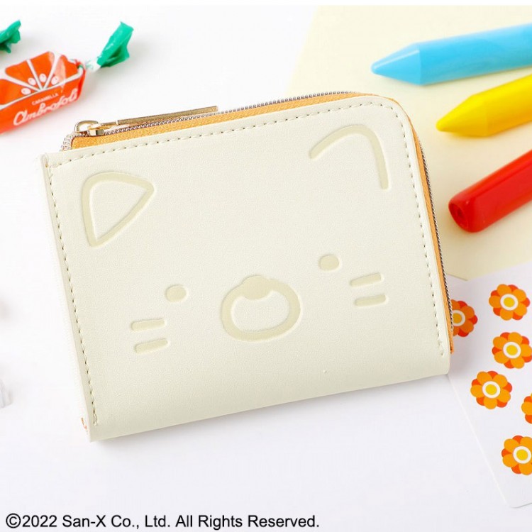 すみっコぐらし バイカラーミニ財布BOOK ねこver.