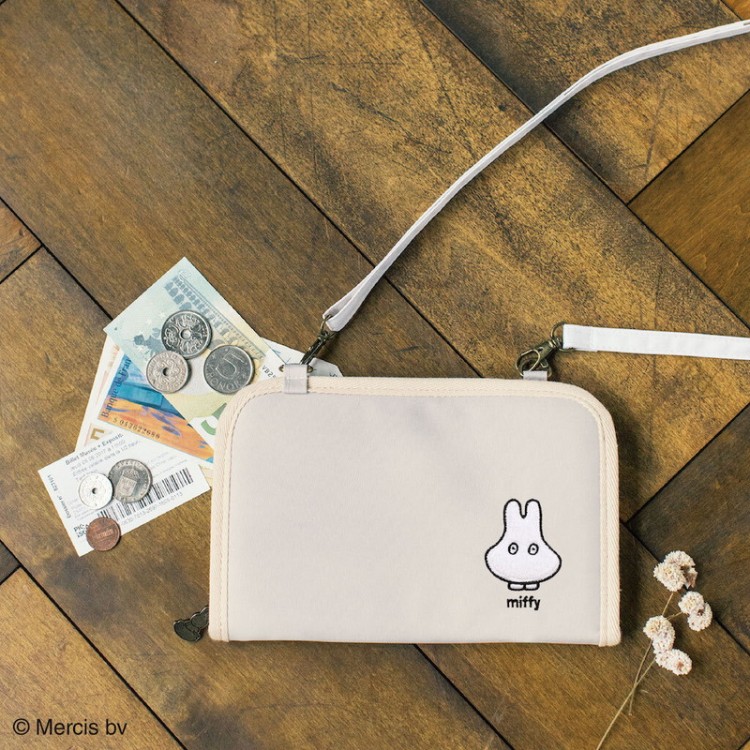 miffy カードがたっぷり入るお財布ポーチBOOK おばけミッフィー