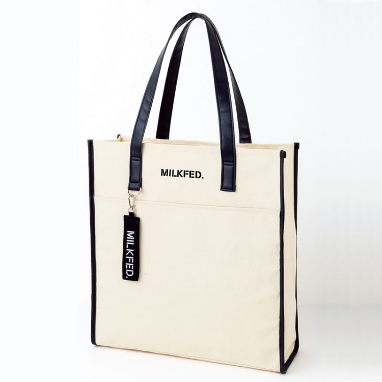MILKFED. TOTE BAG & LOGO STRAP BOOK