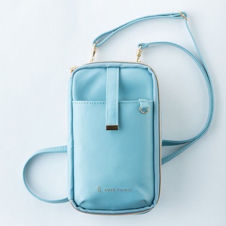 ROPÉ PICNIC 推し活がはかどる！ スマホショルダーバッグBOOK BLUE