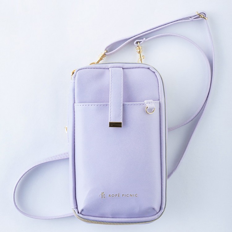 ROPÉ PICNIC 推し活がはかどる！ スマホショルダーバッグBOOK PURPLE