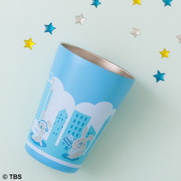 ラヴィット！ ラッピー すべりしらず！ 真空断熱タンブラーBOOK　ブルーver.