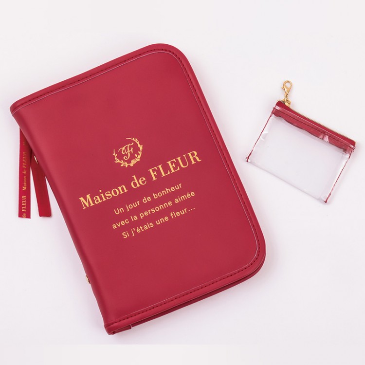 Maison de FLEUR BOOK マルチケース付き RED