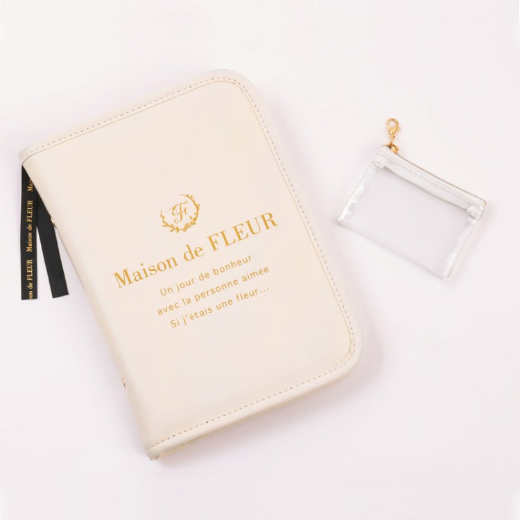 Maison de FLEUR BOOK マルチケース付き IVORY