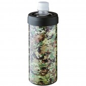 圧倒的な保冷/保温 真空・断熱 マルチステンレスボトルBOOK グリーン カモフラージュ ver.