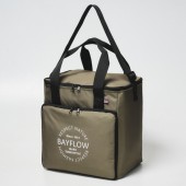 BAYFLOW たっぷり入る！ 保冷バッグBOOK KHAKI