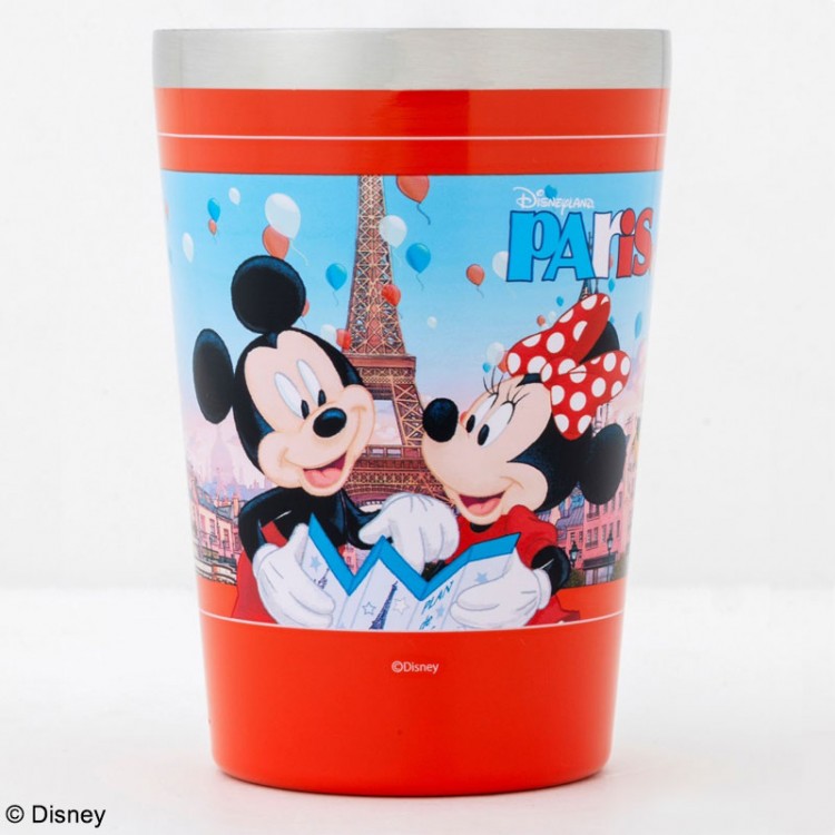 Disneyland Paris Cup Coffee Tumbler Book Red