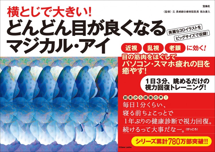 横とじで大きい！ どんどん目が良くなるマジカル・アイ