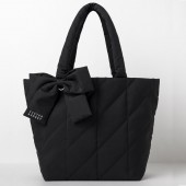 SISTER AUDREY 軽くてたっぷり入るリボンキルティングトートバッグBOOK