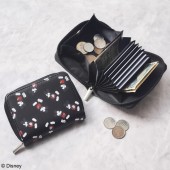 Disney MICKEY MOUSE カードがたくさん入る! ミニ財布BOOK