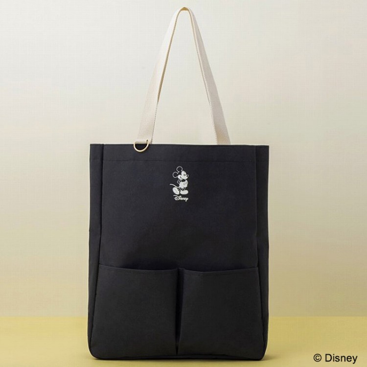 レジャーや推し活に！ Disney Mickey Mouse 7ポケット トートバッグBOOK