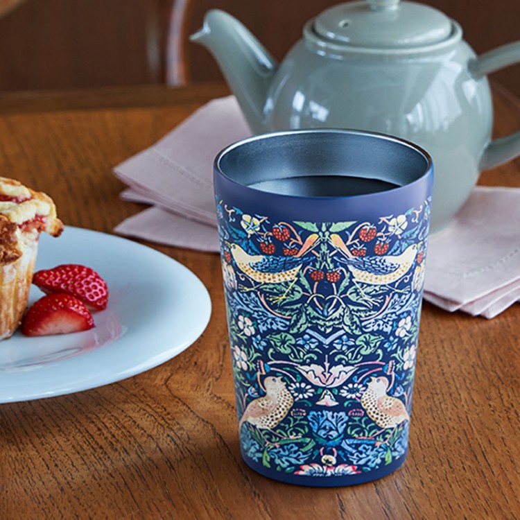 WILLIAM MORRIS 真空断熱タンブラーBOOK いちご泥棒ver.