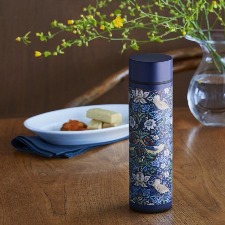 WILLIAM MORRIS 茶こし付き真空断熱ステンレスボトルBOOK