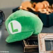 スーパーマリオ ルイージの帽子ぬいぐるみポーチBOOK